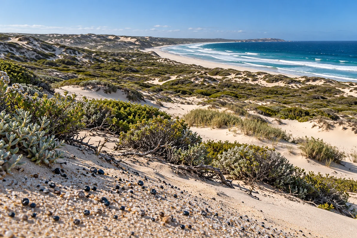Western Australian mineral-sands landscape