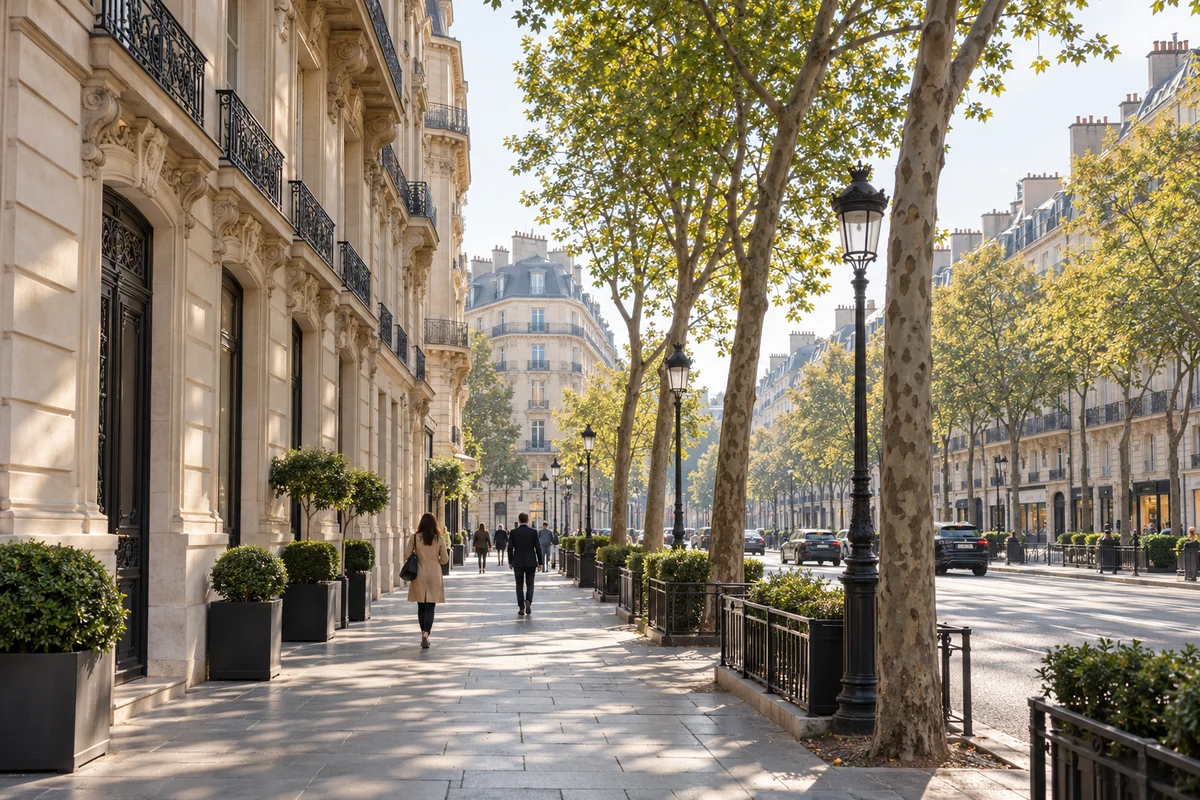 Paris business district