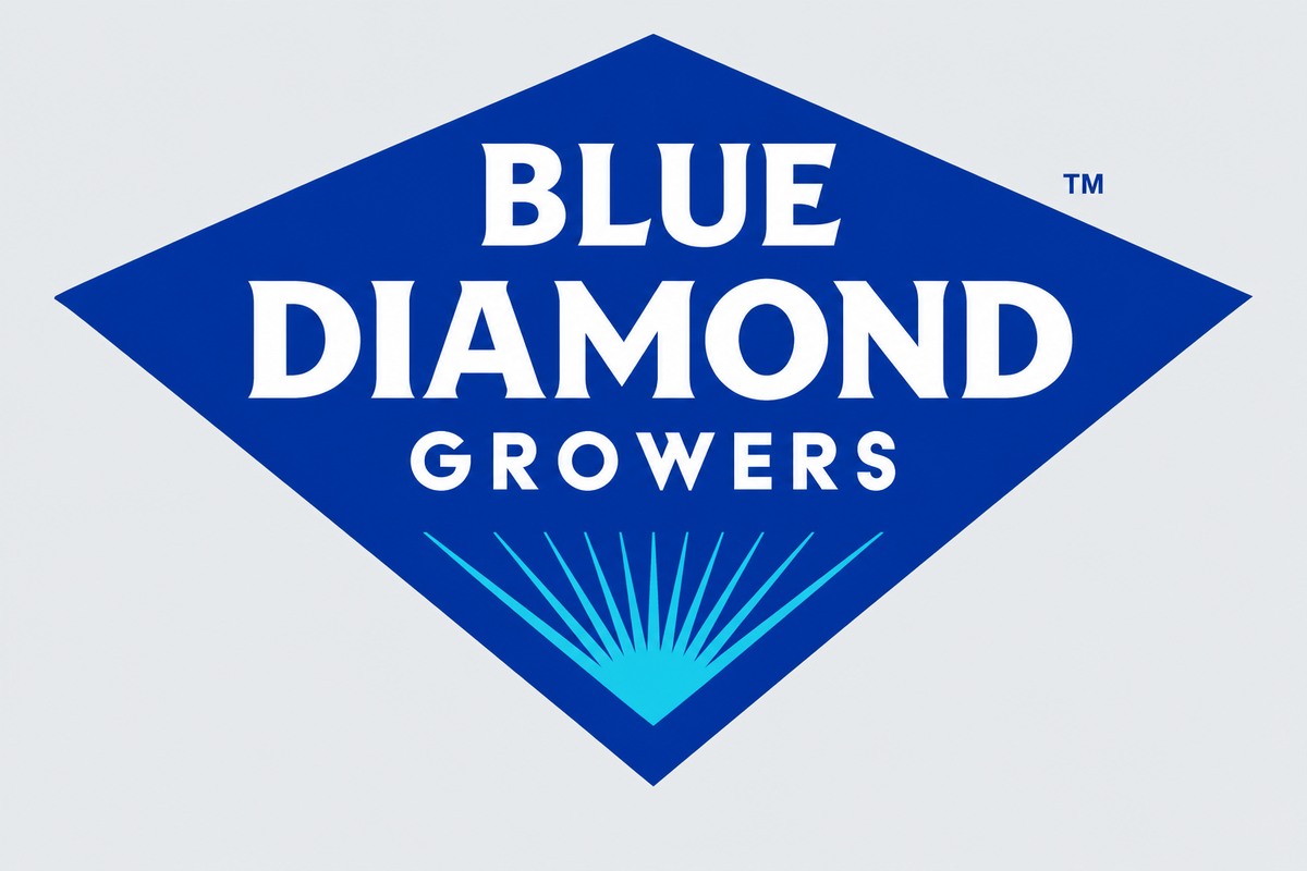 Blue Diamond Growers logo Blue Diamond Growers logo