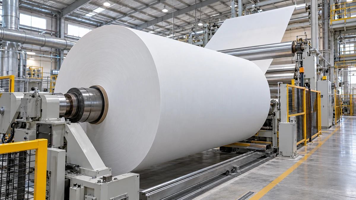 Tissue parent roll and winding equipment